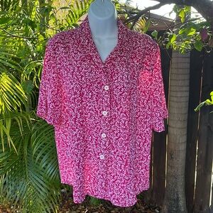 CHRISTIAN DIOR Chemise Vintage Blouse size 6
